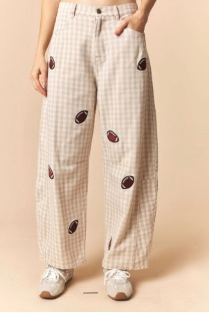 Football Patch Pants